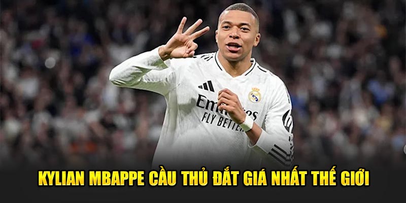 Kylian Mbappe thuộc top cầu thủ đắt giá nhất thế giới